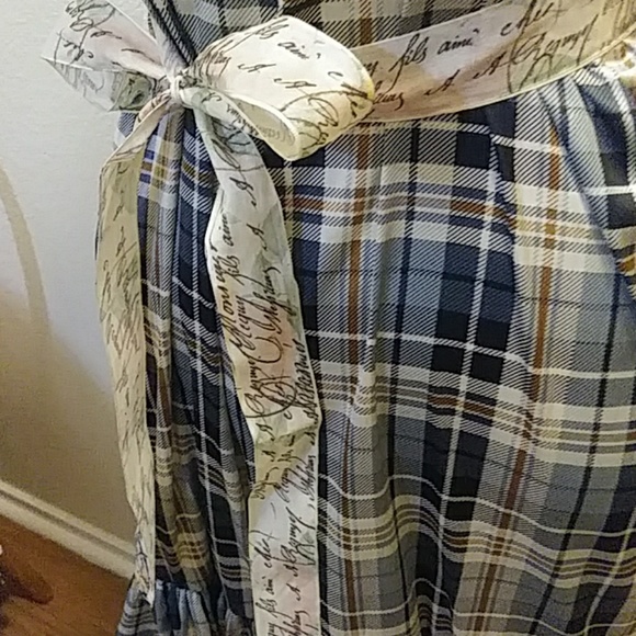 Plaid Dress - Picture 2 of 3
